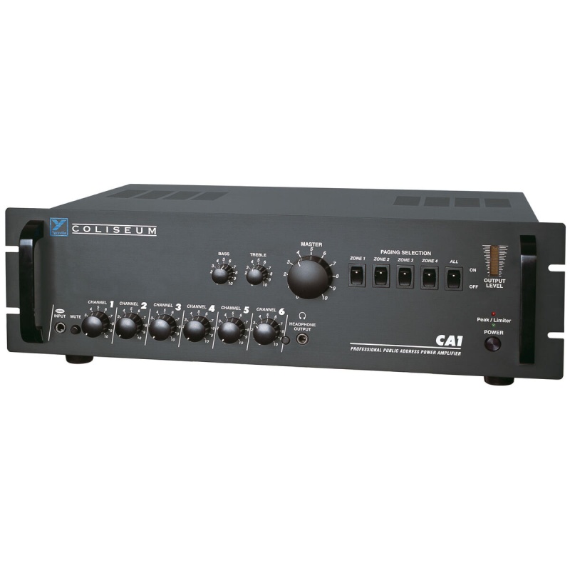 Yorkville Ca1 Coliseum Series 120W Installation Mixer / Power Amplifier 70V / 4 Ohm