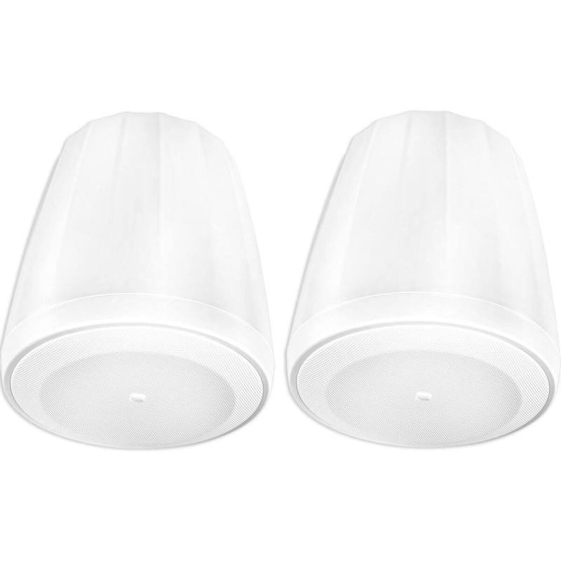 Jbl Control 64P/T-Wh Compact 4" Full-Range Pendant Speaker Pair 70V / 100V / 8 Ohm - White