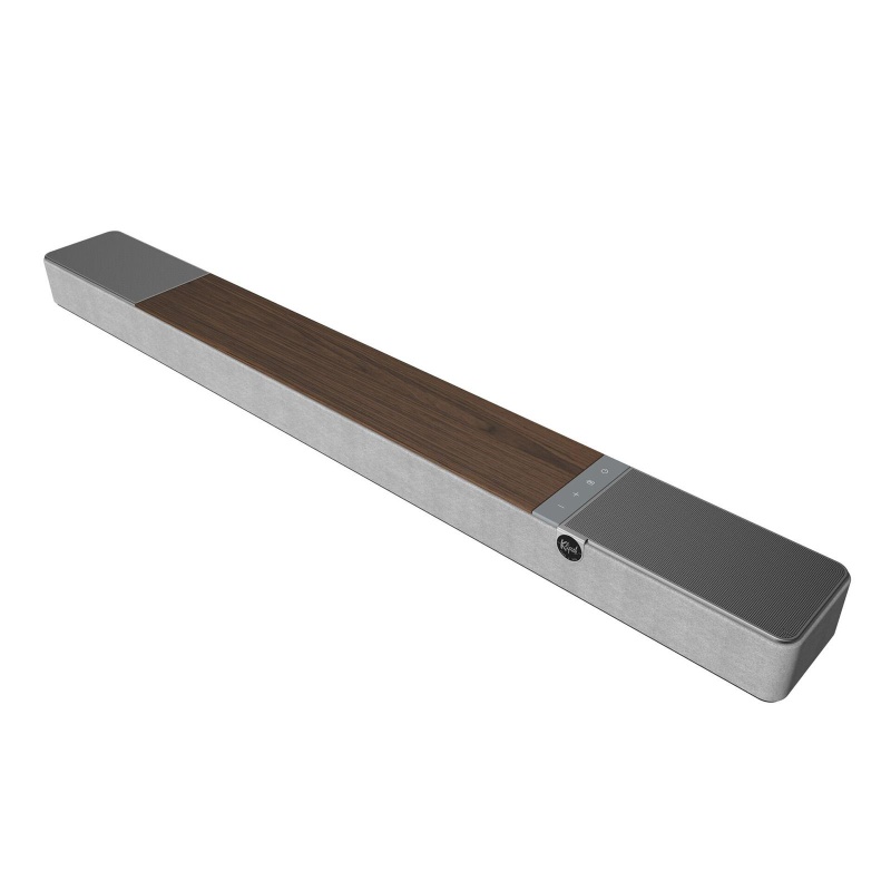Klipsch Flexus Core 200 3.1.2-Channel Dolby Atmos Sound Bar Walnut