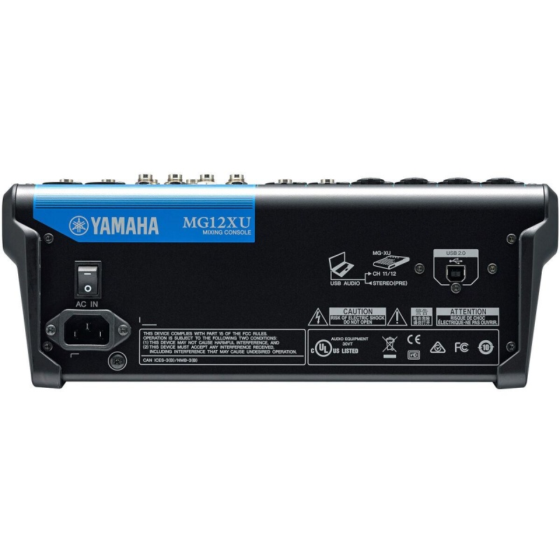 Yamaha Mg12xu 12 Channel 4-Bus Usb Stereo Mixing Console With Spx Effects