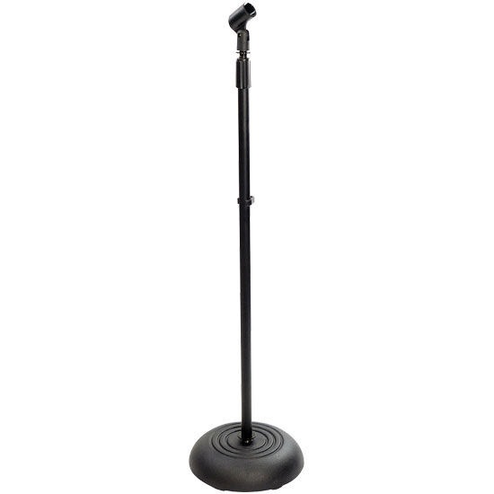 Pyle Pmks5 Compact Base Black Microphone Stand