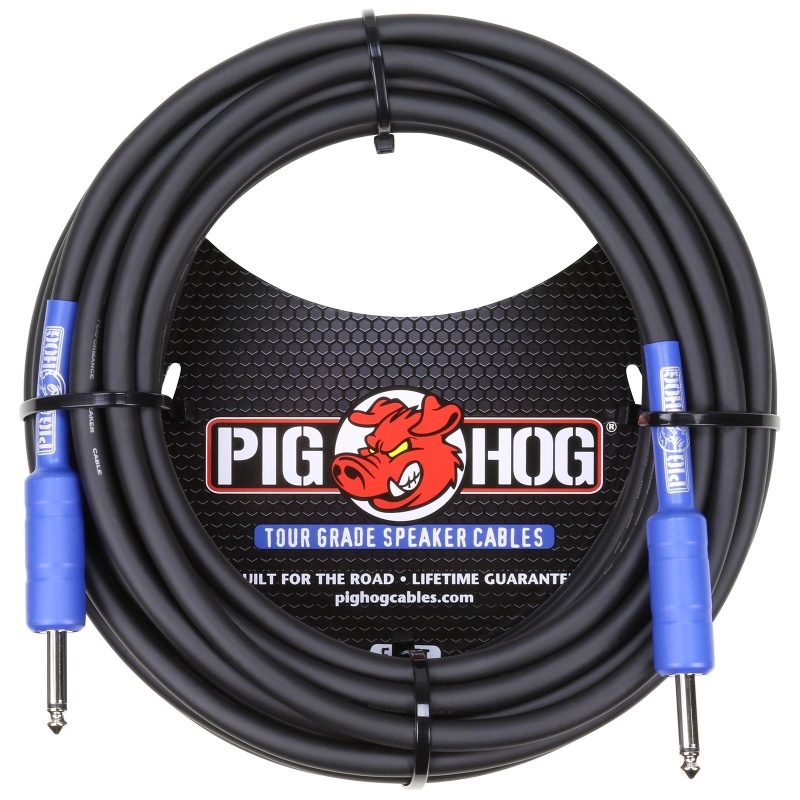 Pig Hog Tour Grade Speaker Cable 14 Awg 1/4" To 1/4" 50 Ft