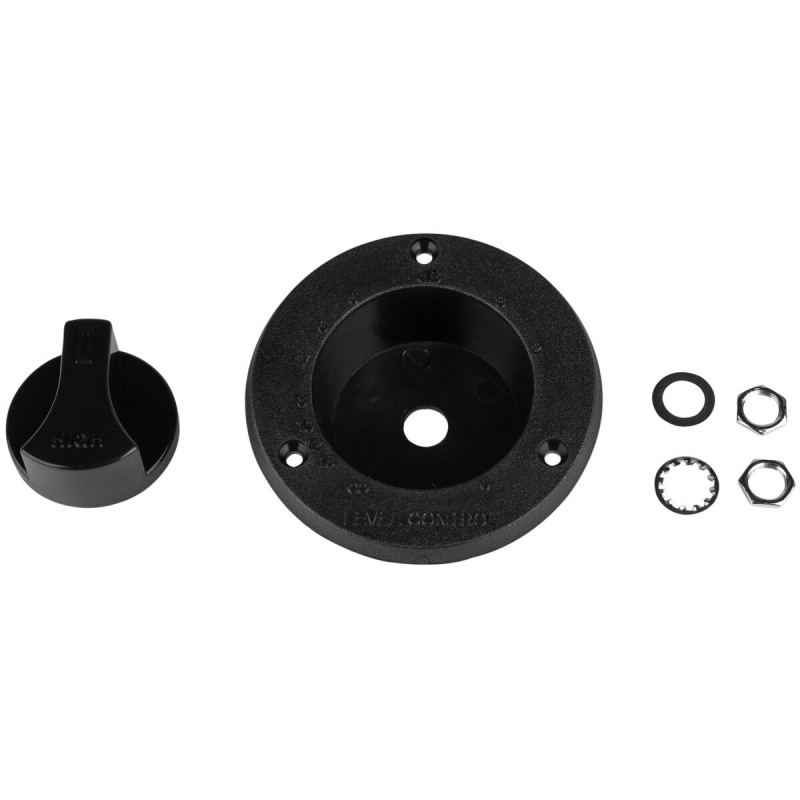 Recessed Speaker L-Pad Knob And Faceplate For 3/8" Shaft