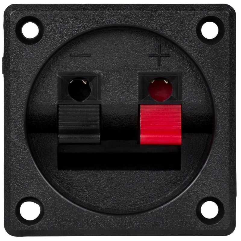 Parts Express Square Speaker Wire Spring Terminal Cup