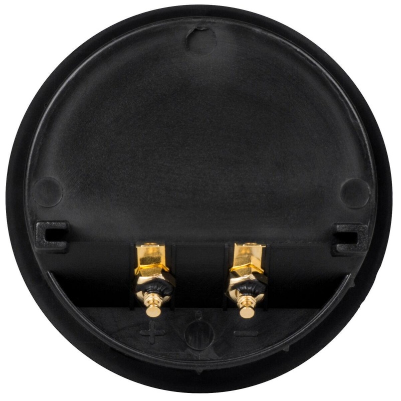 Parts Express Gold Pressfit Binding Post Banana Jack 5-Way Speaker Terminal