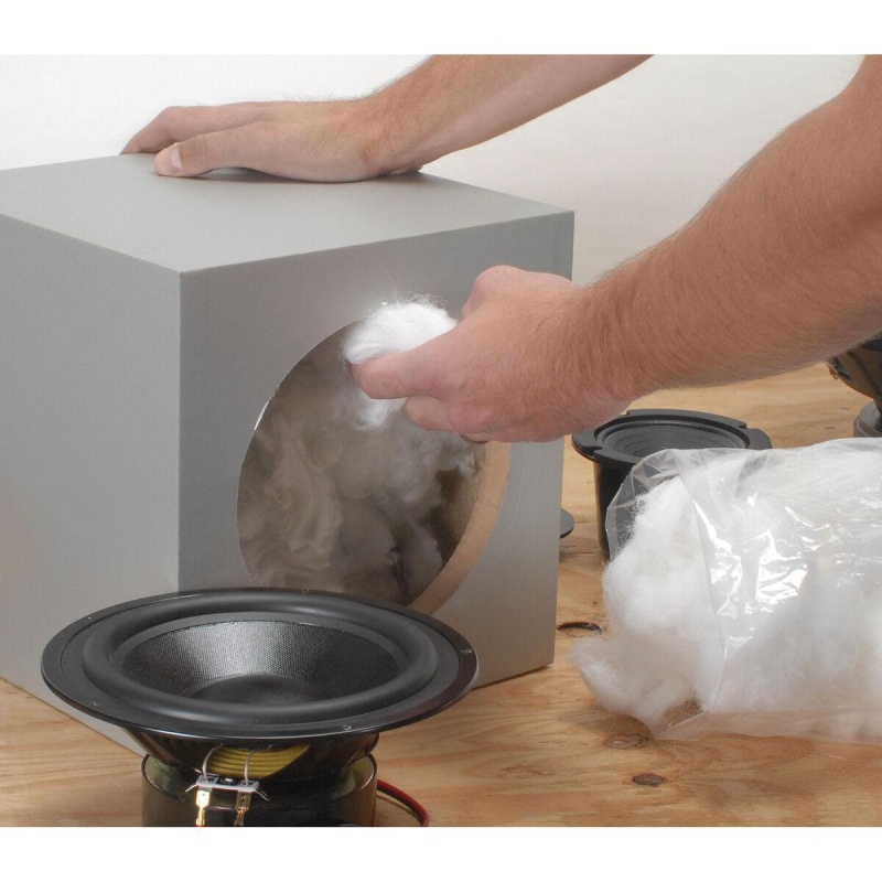 Acousta-Fill Nylon Polyfill 5 Lb. Bag Speaker Cabinet Damping Material