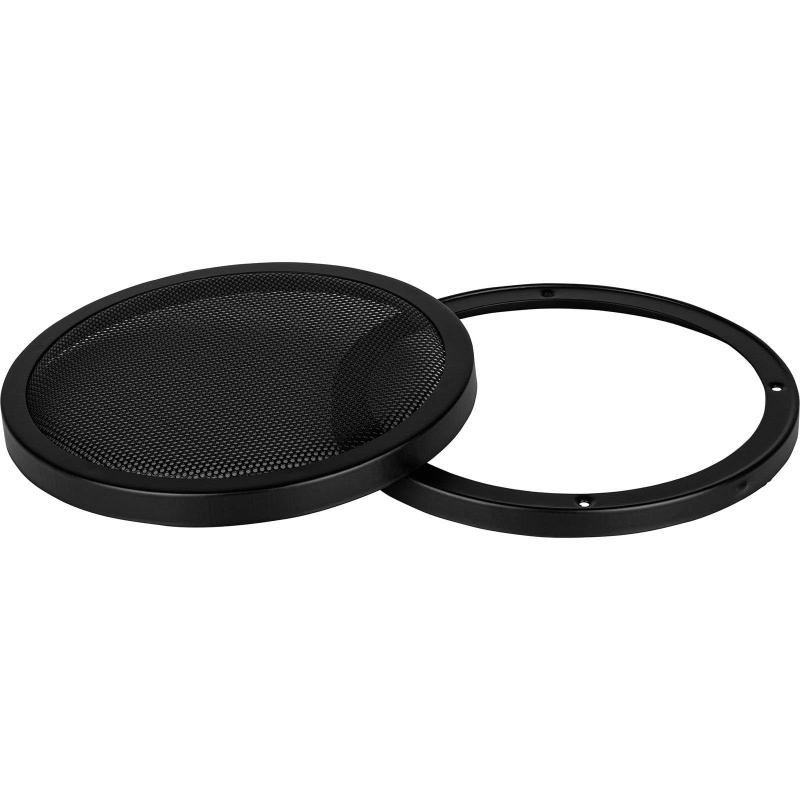 Parts Express Steel Mesh 2-Piece Grille For 8" Speaker Black