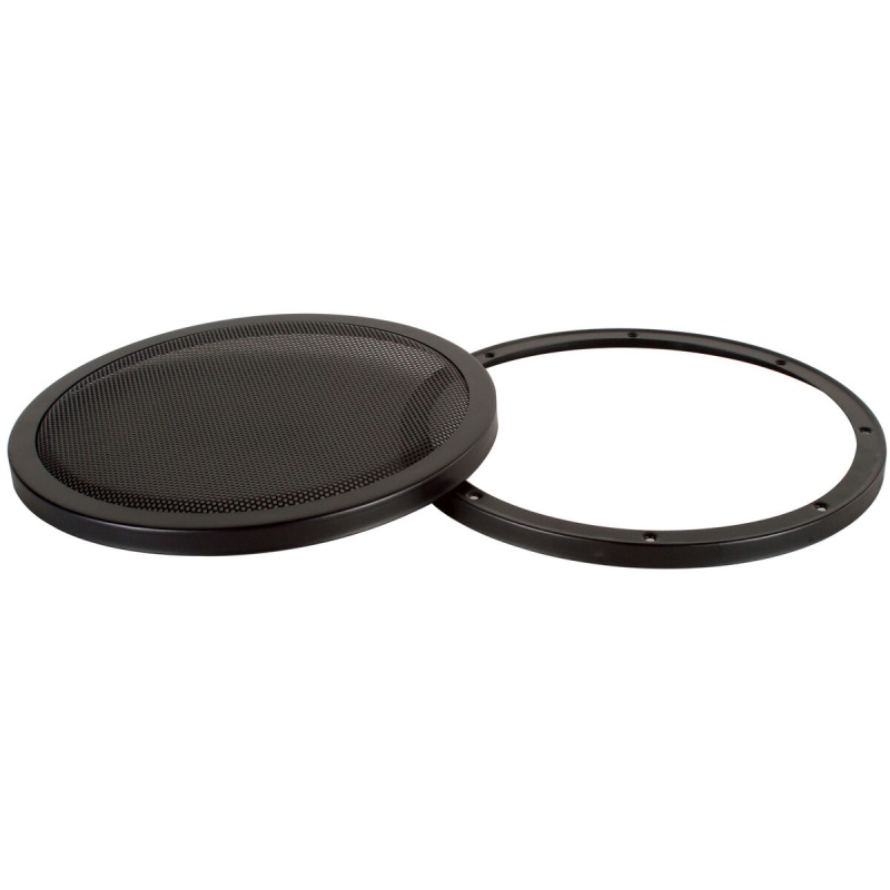 Steel Mesh 2-Piece Grille For 10" Speaker Black