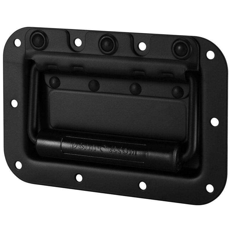 Penn-Elcom H7154k Spring Flex Cabinet Handle Black
