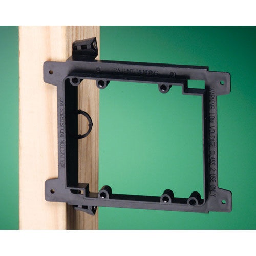 Arlington Industries Lvn2 2-Gang Nail On Low Voltage Mounting Bracket For New Construction