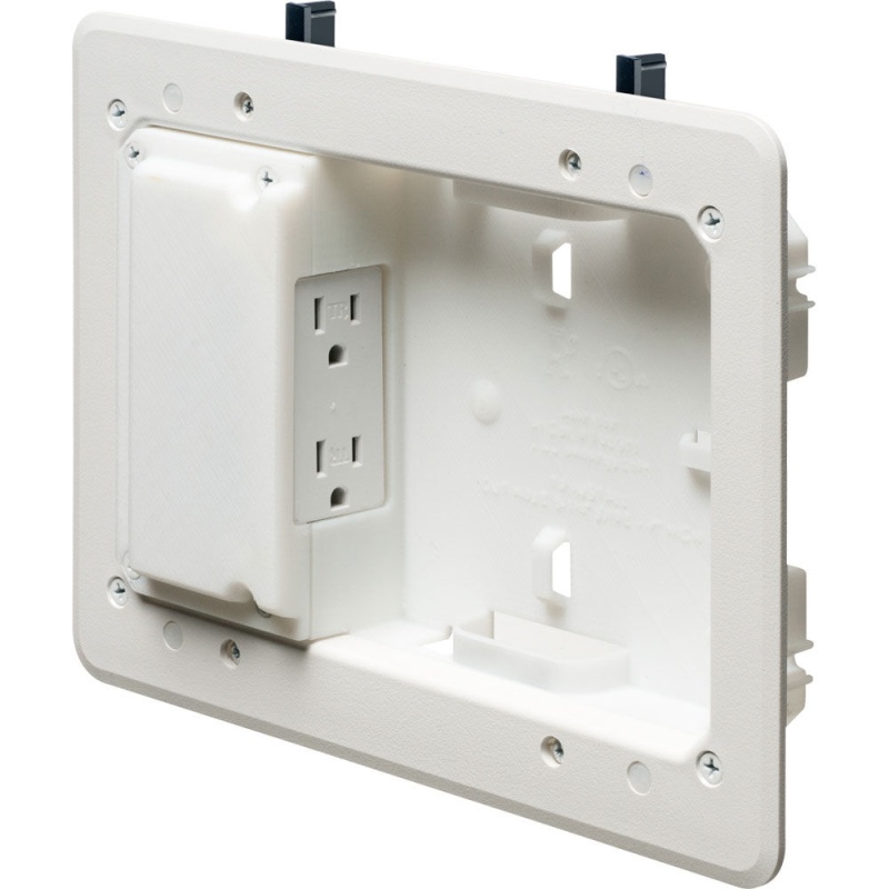 Arlington Industries Tvl508 Shallow Wall Depth Low Profile Tv Box