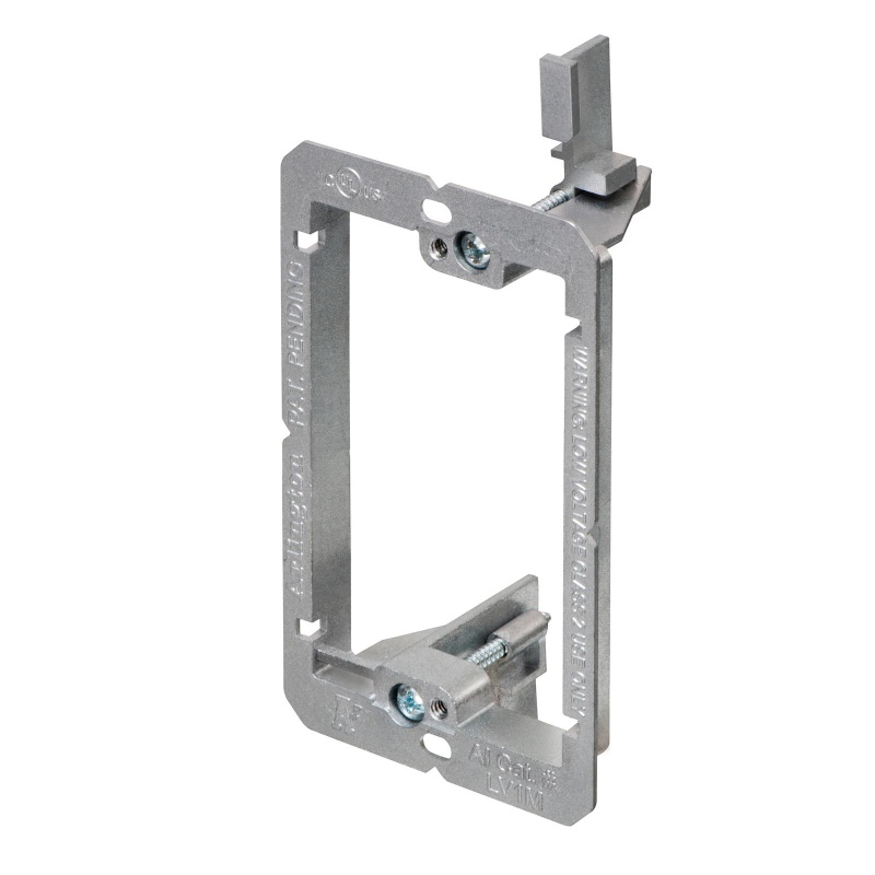 Arlington Lv1m Heavy-Duty Zinc Single Gang Low Voltage Mounting Bracket