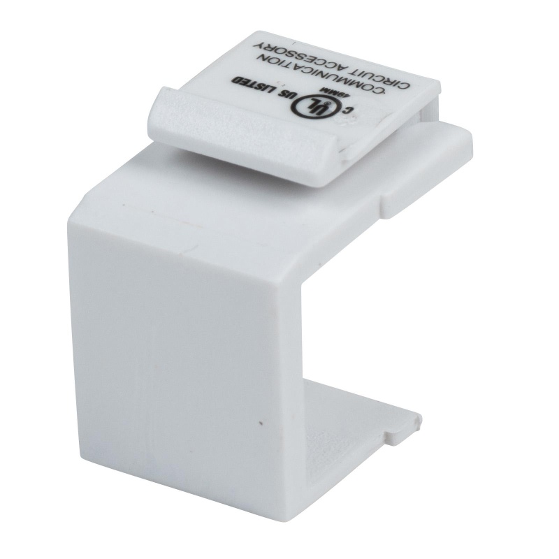 Datacomm 20-3101-Uwh Keystone Blank Insert Ultra White