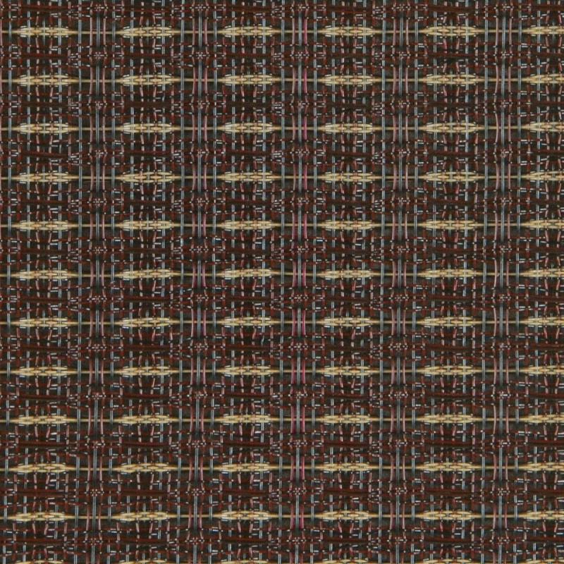 Mellotone Speaker Grille Material Burgundy/Beige Stripe Yard 36"