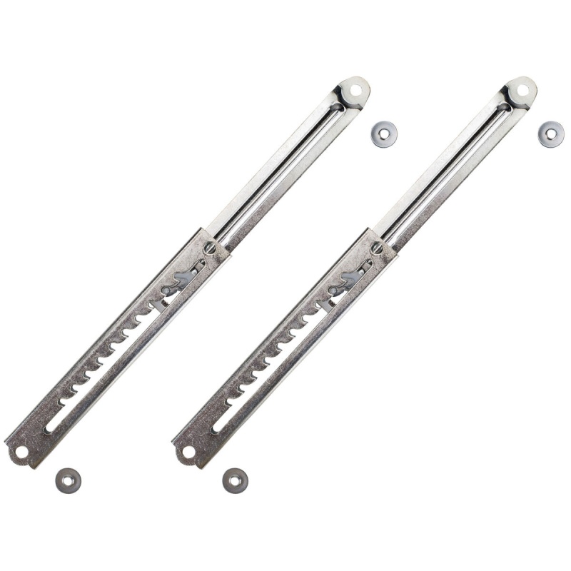 Penn-Elcom P1250-10 Adjustable Ratchet Stay Pair With 10 Stops