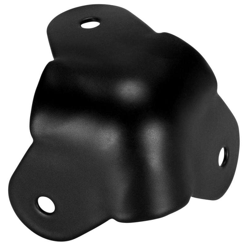 Penn-Elcom C1823k Metal Cabinet Corner Black 3 Leg