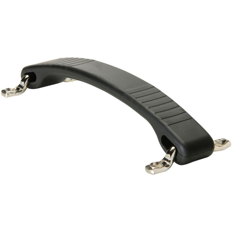 Penn-Elcom 0394Bk Black Rubber Strap Handle 7" X 1"