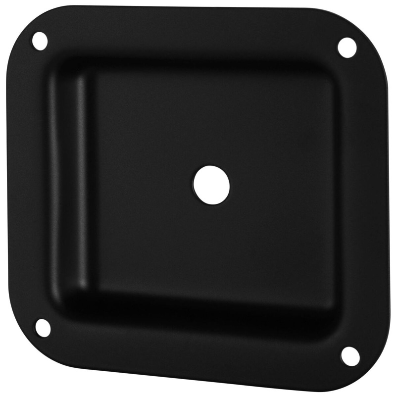 Penn-Elcom D0944k Dish One 1/4" Black 4" X 4-3/8"