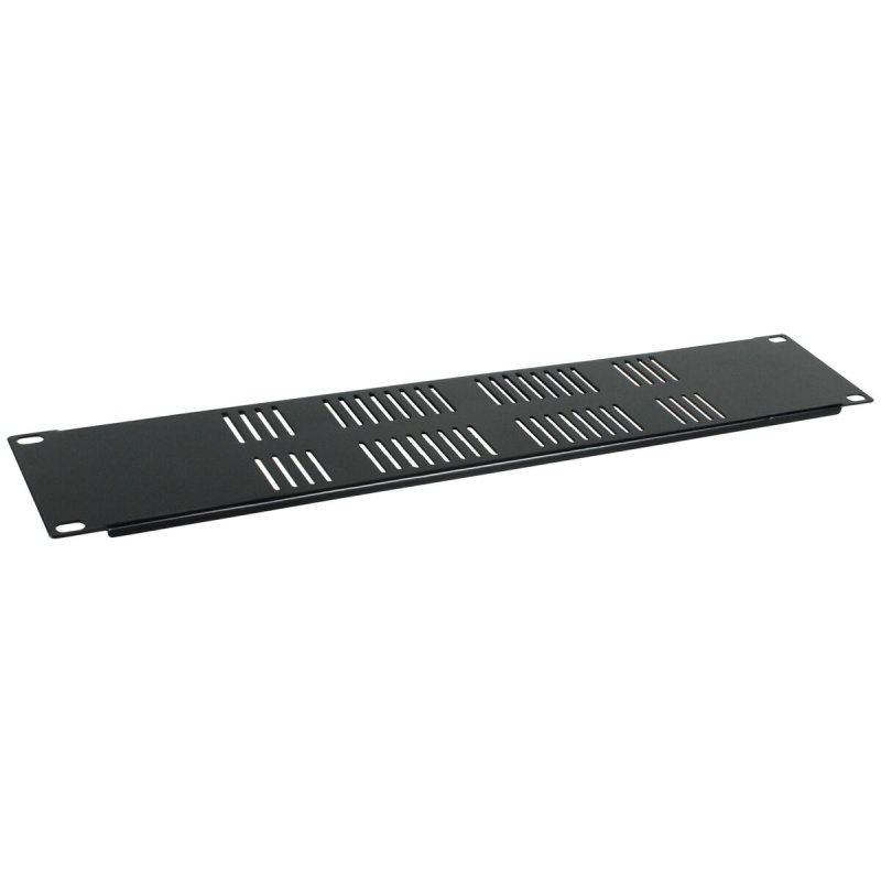 Slot Vented Rack Panel 2U With Flanges