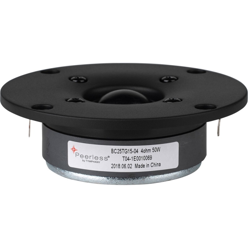 Peerless By Tymphany Bc25tg15-04 1" Fabric Dome Tweeter