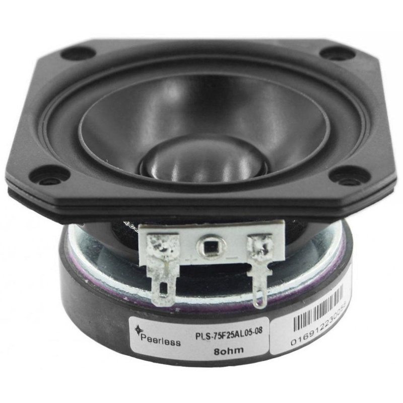 Peerless By Tymphany Pls-75F25al05-08 3" Full-Range Driver 8 Ohm