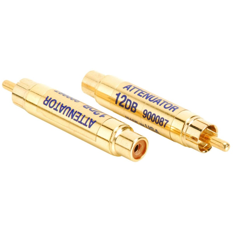 Harrison Labs 12 Db Rca Line Level Audio Attenuator Pair