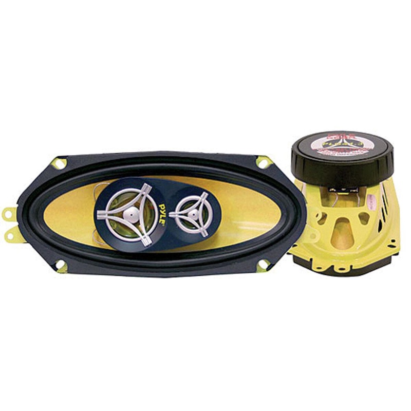 Pyle Plg41.3 4"X10" Triaxial Speaker Pair