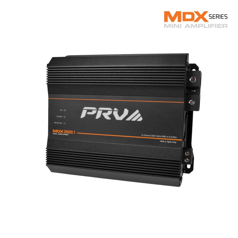 Prv Audio Mdx3500.1 0.5 Ohm Mdx Series 1-Channel Mini Amplifier 3600w
