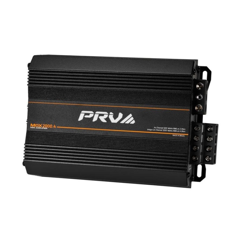 Prv Audio Mdx2000.4 2 Ohm Mdx Series 4-Channel Mini Amplifier 2000w