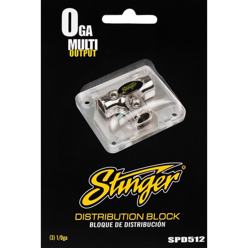 Stinger Spd512 Power Distribution T-Block 1/0 Awg