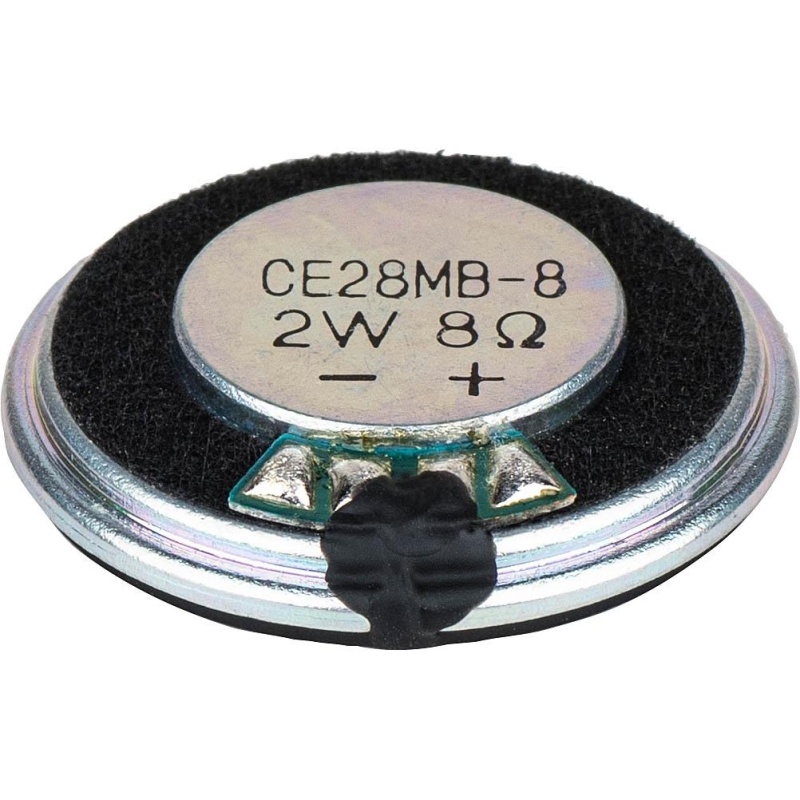 Dayton Audio Ce Series Ce28mb-8 1.1" Polyimide Full-Range Speaker Driver 8 Ohm