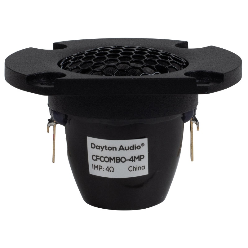 Dayton Audio Cfcombo-4Mp 3/4" And 2" Carbon Fiber Tweeter/Mid Combo Matched Sets 4 Ohm