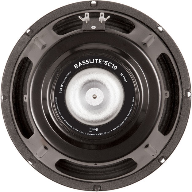 Eminence Basslite Sc10-16 10" Bass Guitar Speaker 300W 16 Ohm