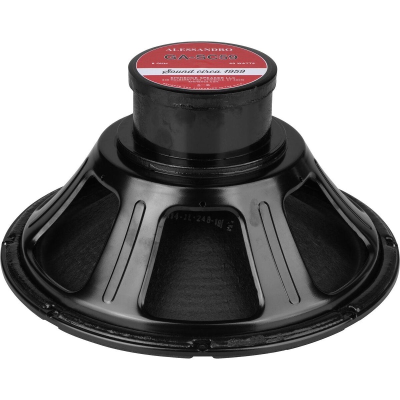 Eminence Ga-Sc59 George Alessandro Signature 12" Guitar Speaker Driver Alnico Magnet 40W 8 Ohm