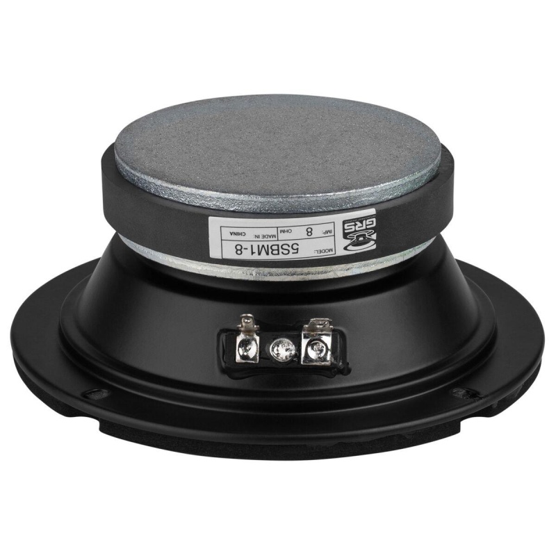 Grs 5Sbm1-8 5-1/4" Sealed Back Midrange With 1" Voice Coil 8 Ohm