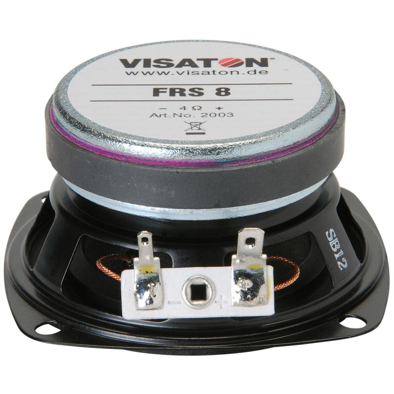 Visaton Frs8-4 3.3" Full-Range Speaker 4 Ohm
