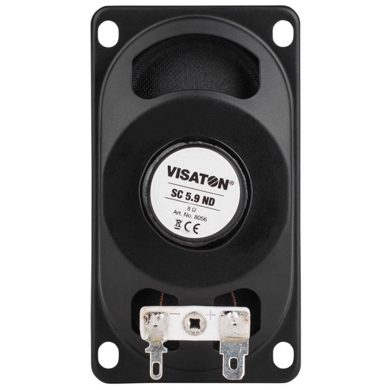 Visaton Sc 5.9 2" X 3.5" Shielded Full-Range Driver 8 Ohm