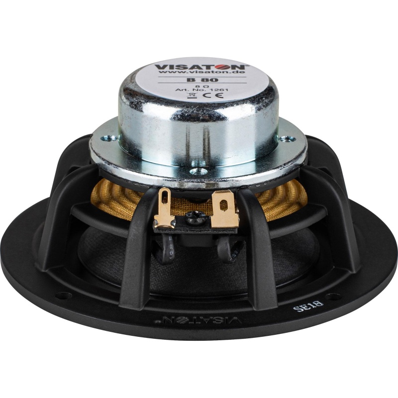 Visaton B 80 3.3" Full-Range Driver 8 Ohm