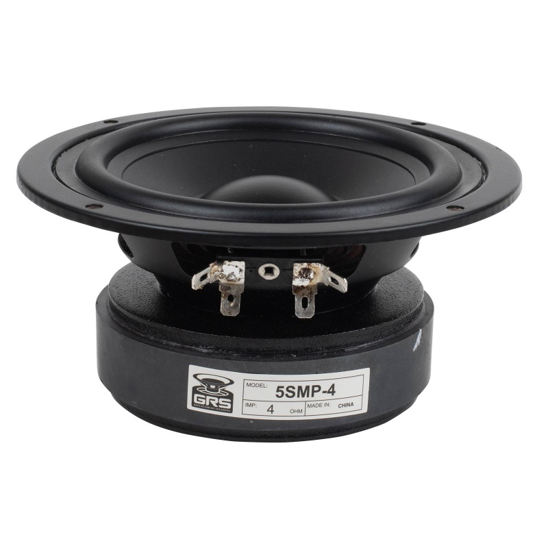 Grs 5-1/4" Woofer Surface Mount Poly Cone 4 Ohm 5Smp-4
