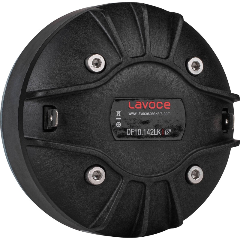 Lavoce Df10.142Lk 1" Polyimide Compression Driver 8 Ohm 4-Bolt