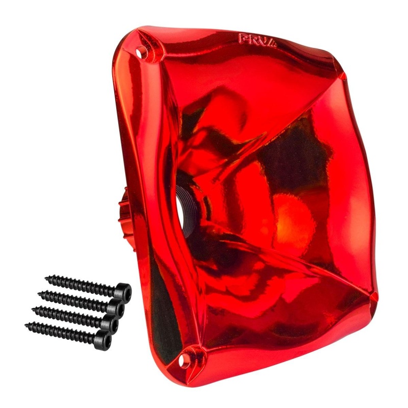 Prv Audio Wgp12-25 Slim Red Cr 1" Screw-On Slim Waveguide