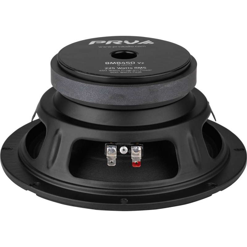 Prv Audio 8Mb450 V2 8" Pro Audio Midbass Speaker 8 Ohm