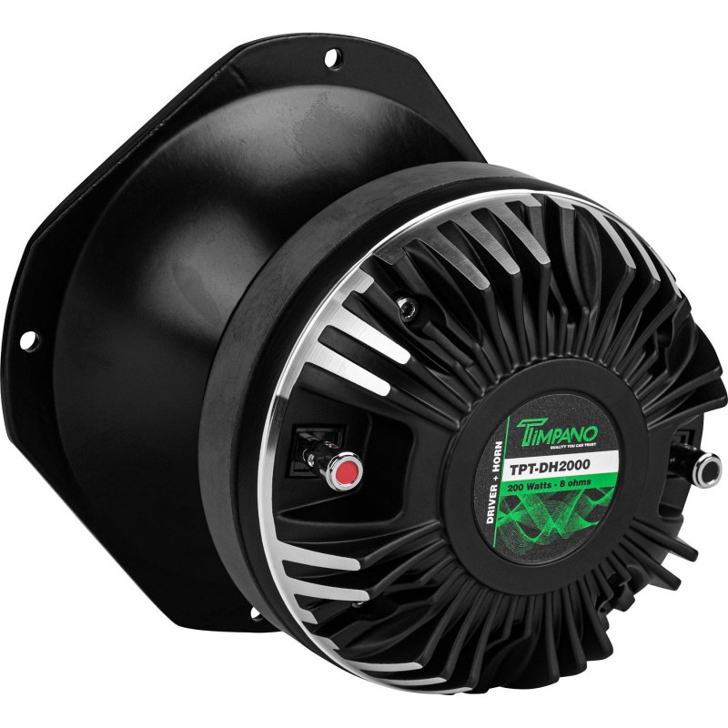 Timpano Audio Tpt-Dh2000 2" Exit Aluminum Horn With Titanium Driver