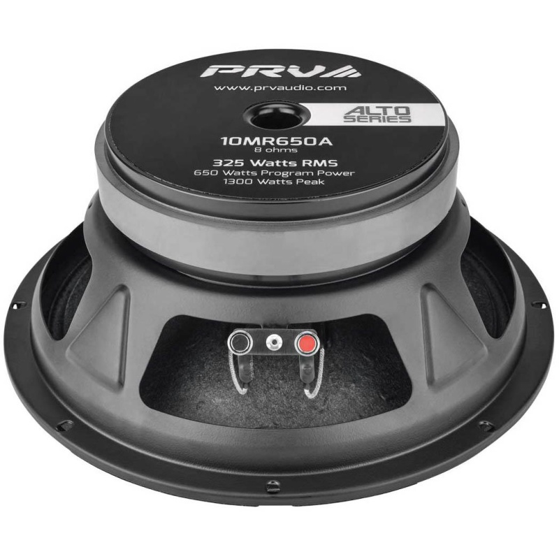Prv Audio 10Mr650a Alto Series 10" Midrange Driver 8 Ohm