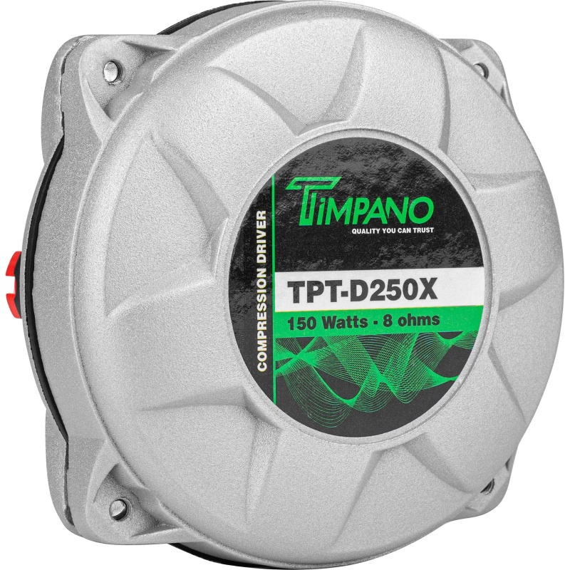 Timpano Audio Tpt-D250x 1" Phenolic Compression Horn Driver 1-3/8"-18 Tpi
