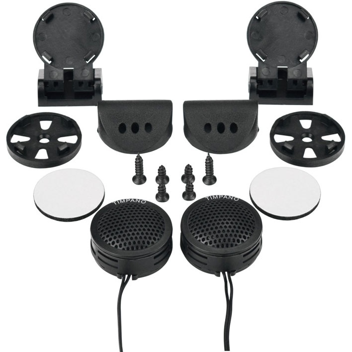 Timpano Audio Tpt-St1 1" Soft Dome Tweeter Pair 4 Ohm