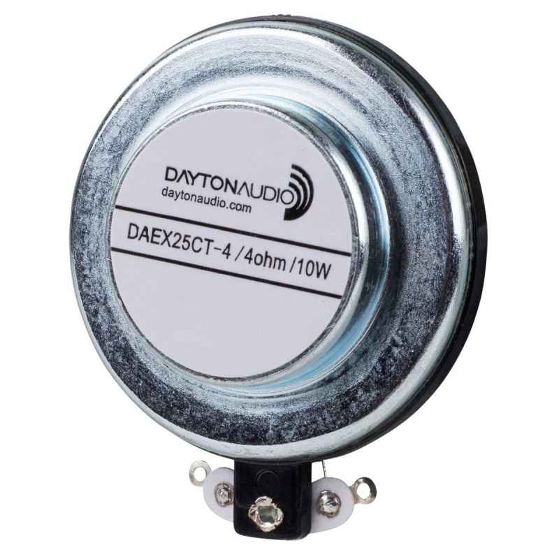 Dayton Audio 25 mm Coin Type Audio Exciter, 10 W, 4 Ohm