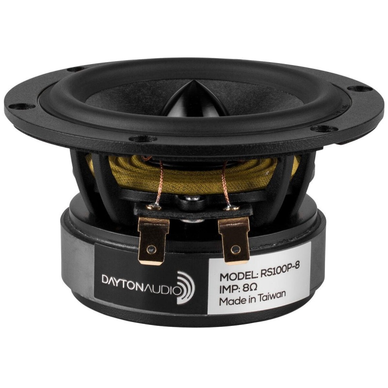 Dayton Audio Rs100p-8 4" Reference Paper Midwoofer 8 Ohm