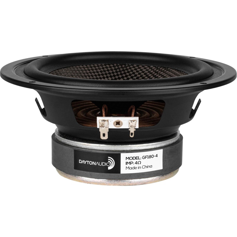 Dayton Audio Gf180-4 6-1/2" Glass Fiber Cone Woofer 4 Ohm