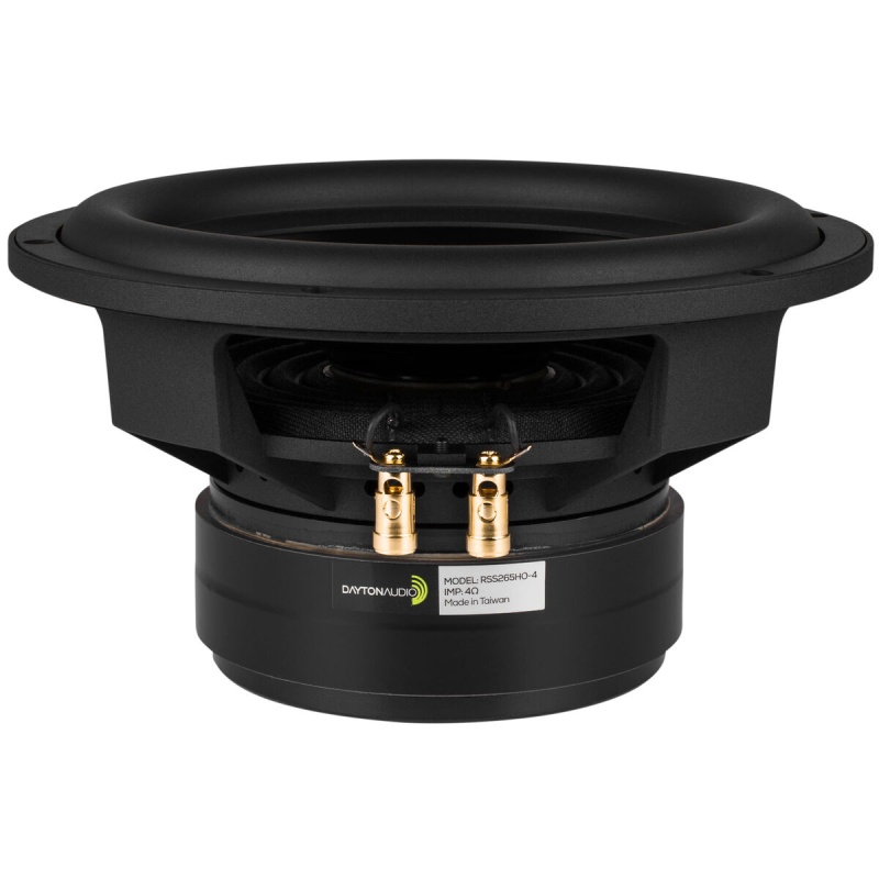 Dayton Audio Rss265ho-4 10" Reference Series Ho Subwoofer 4 Ohm